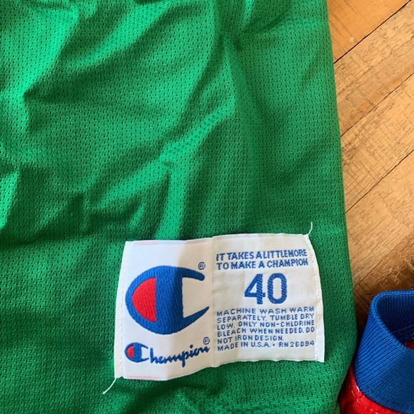 Size 40 Champion SIGNED NBA Jersey - Picture 4 of 4